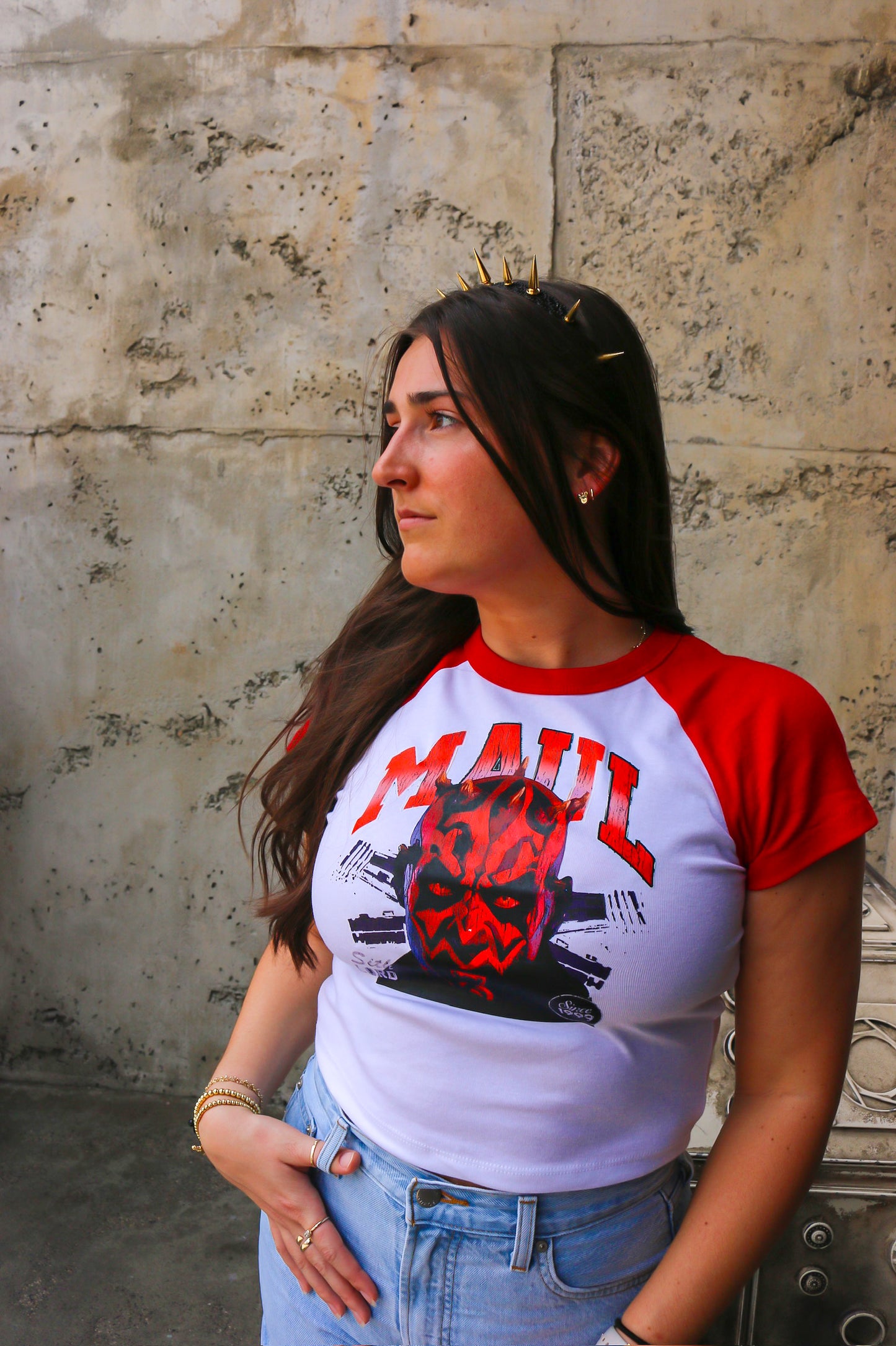 Maul Raglan Baby Tee