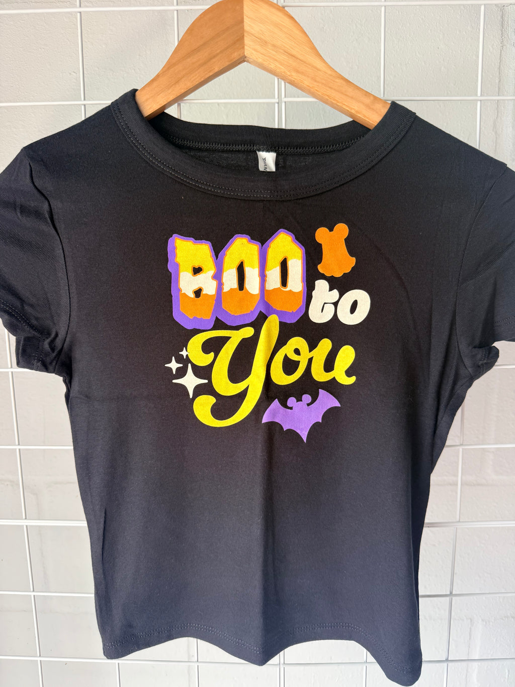 Boo To You Baby Tee