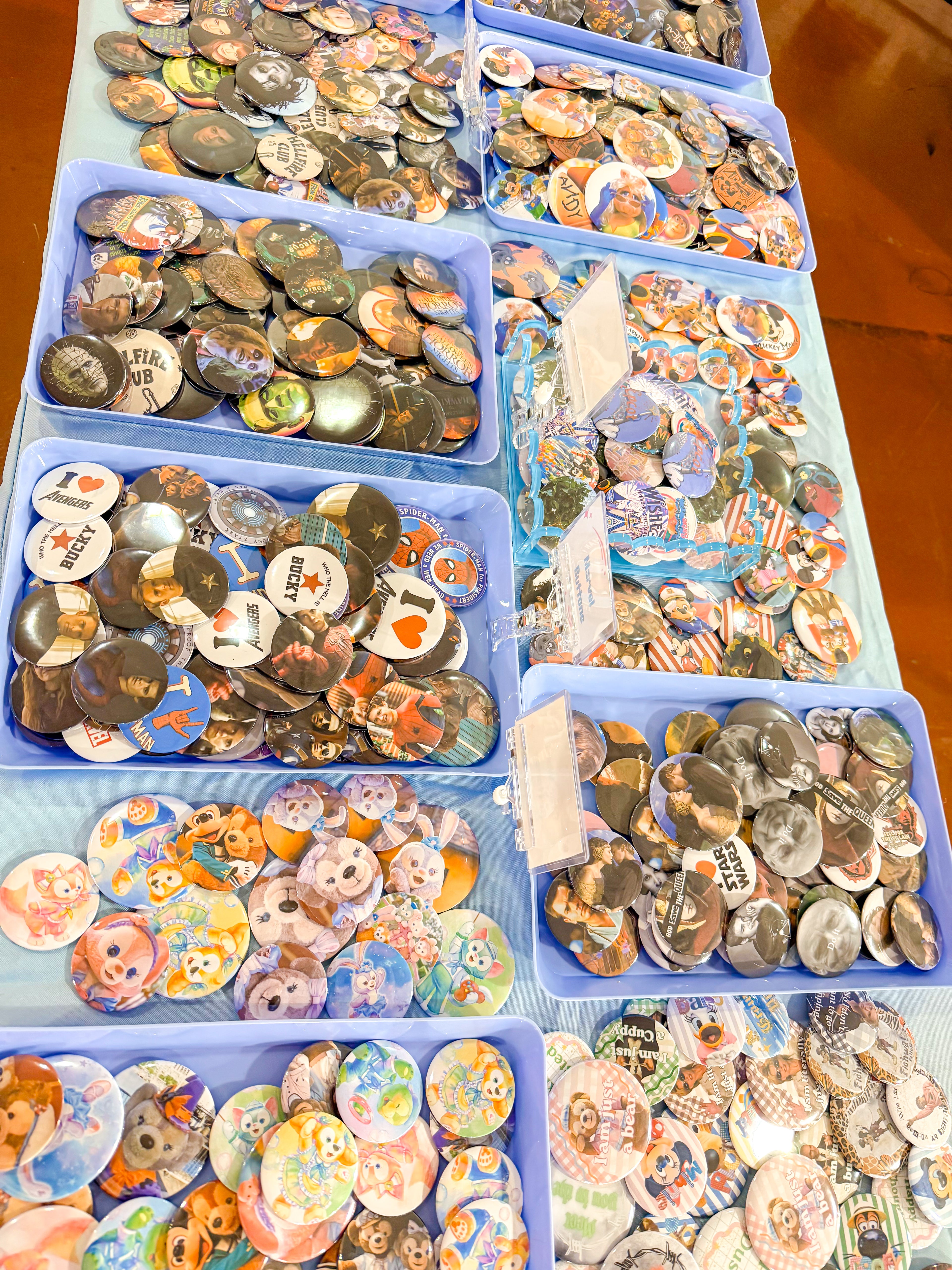 Mystery Buttons