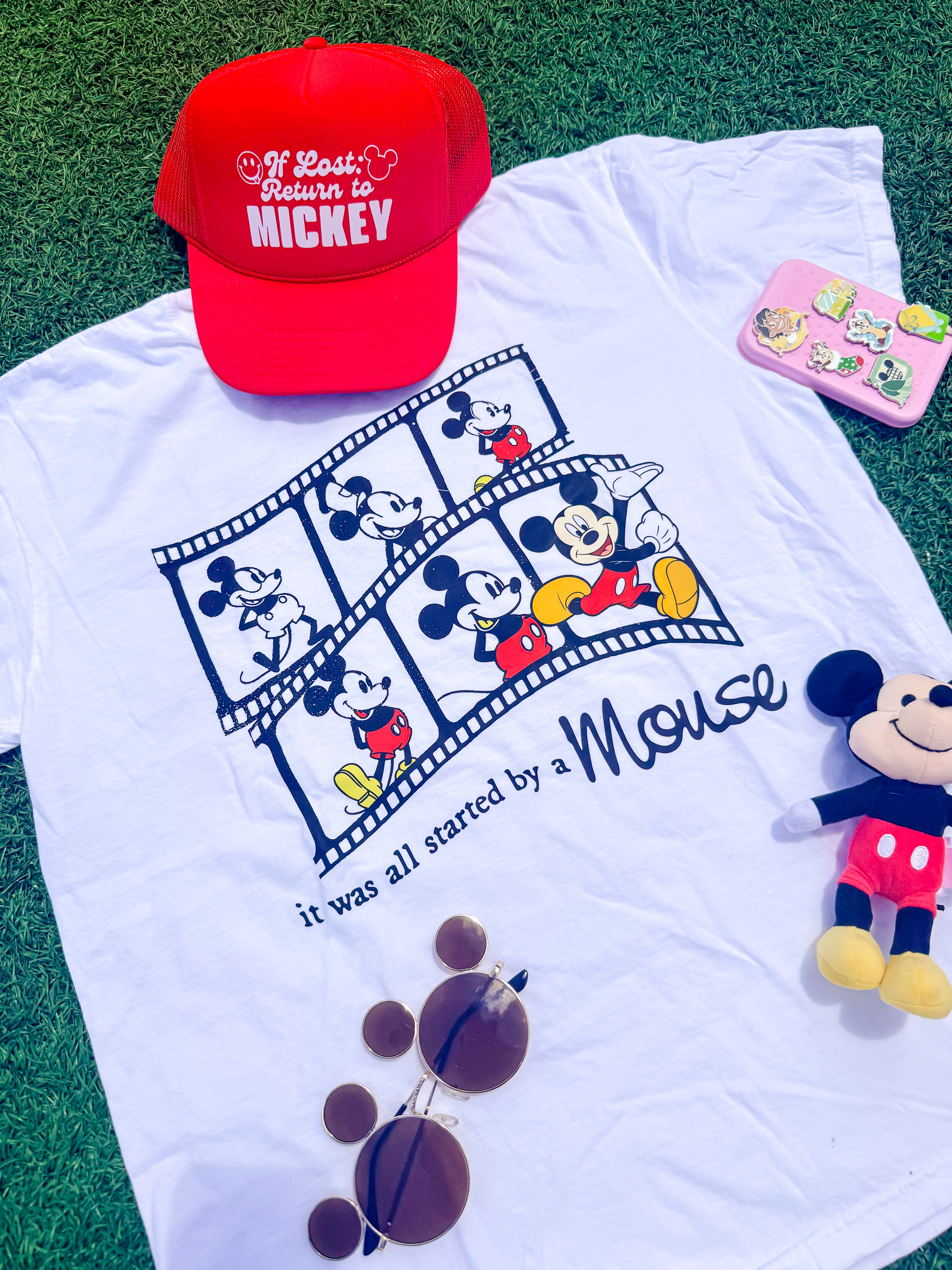 Started With A Mouse Tee