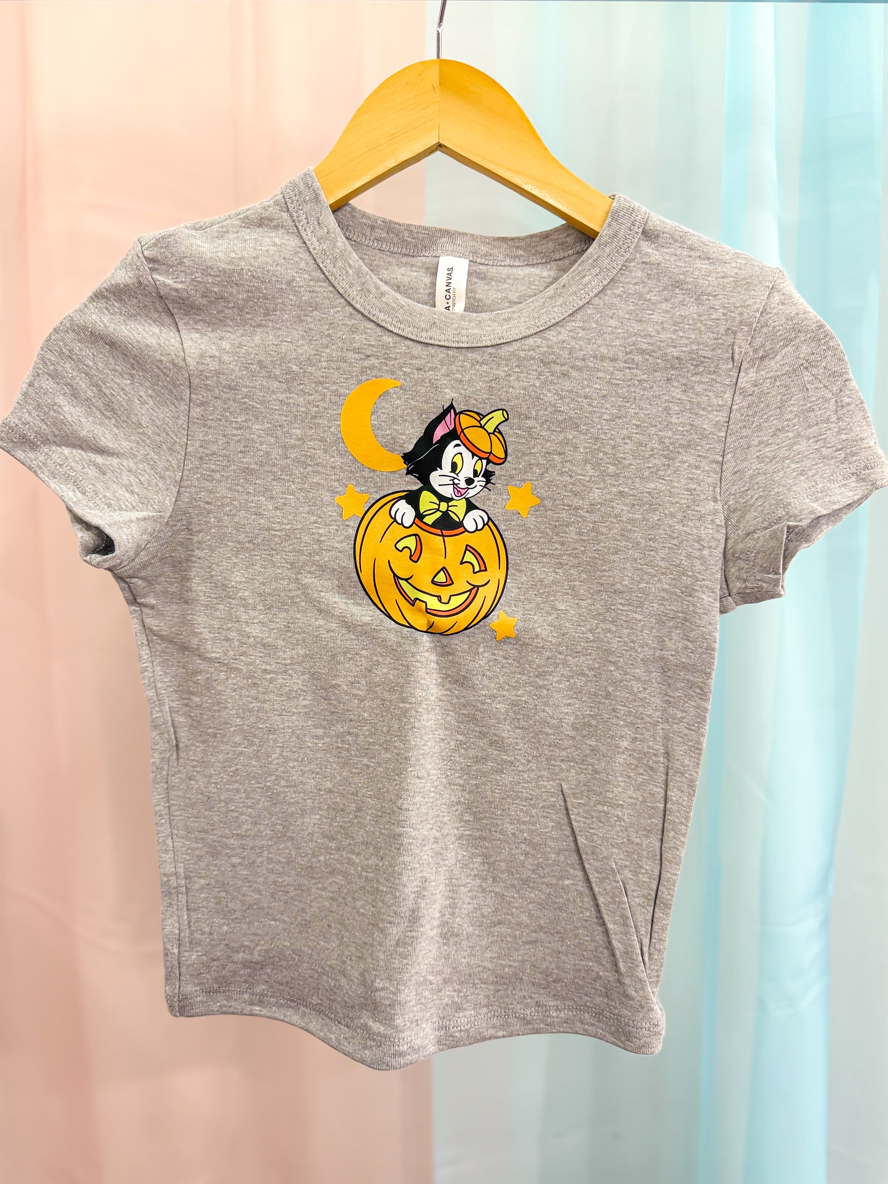 Pumpkin Kitty Baby Tee