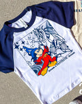 Fantasmic Raglan Baby Tee