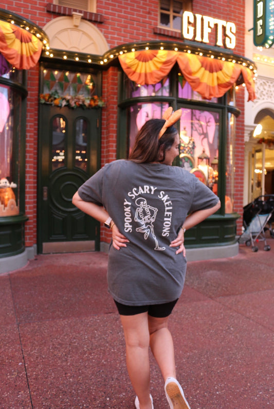 Spooky Scary Skeleton Tee