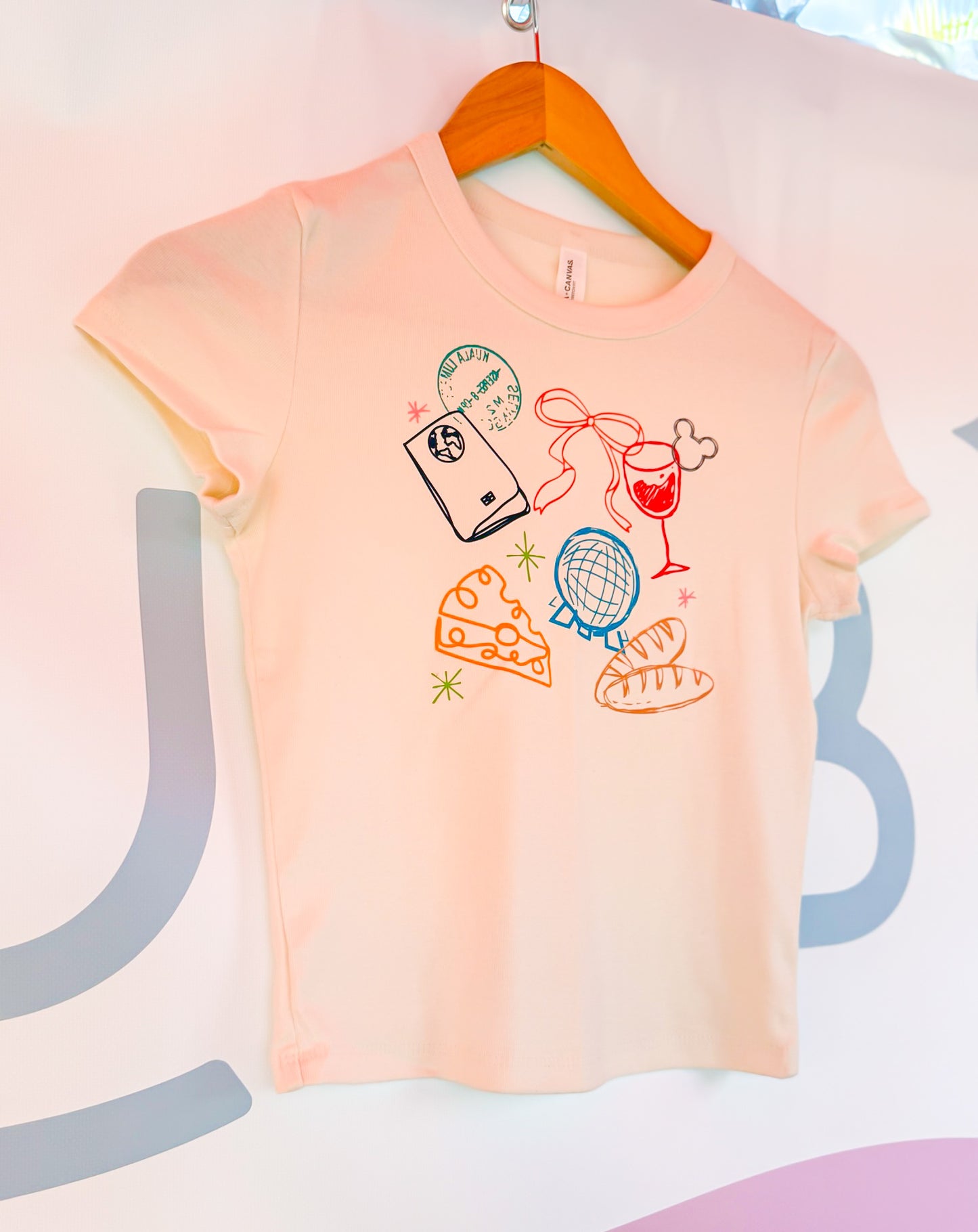 Food & Wine Baby Tee