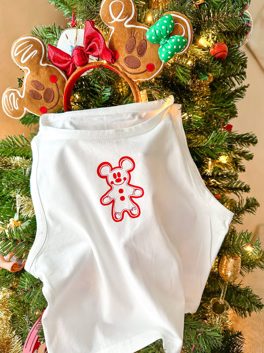 Gingerbread Crop Top