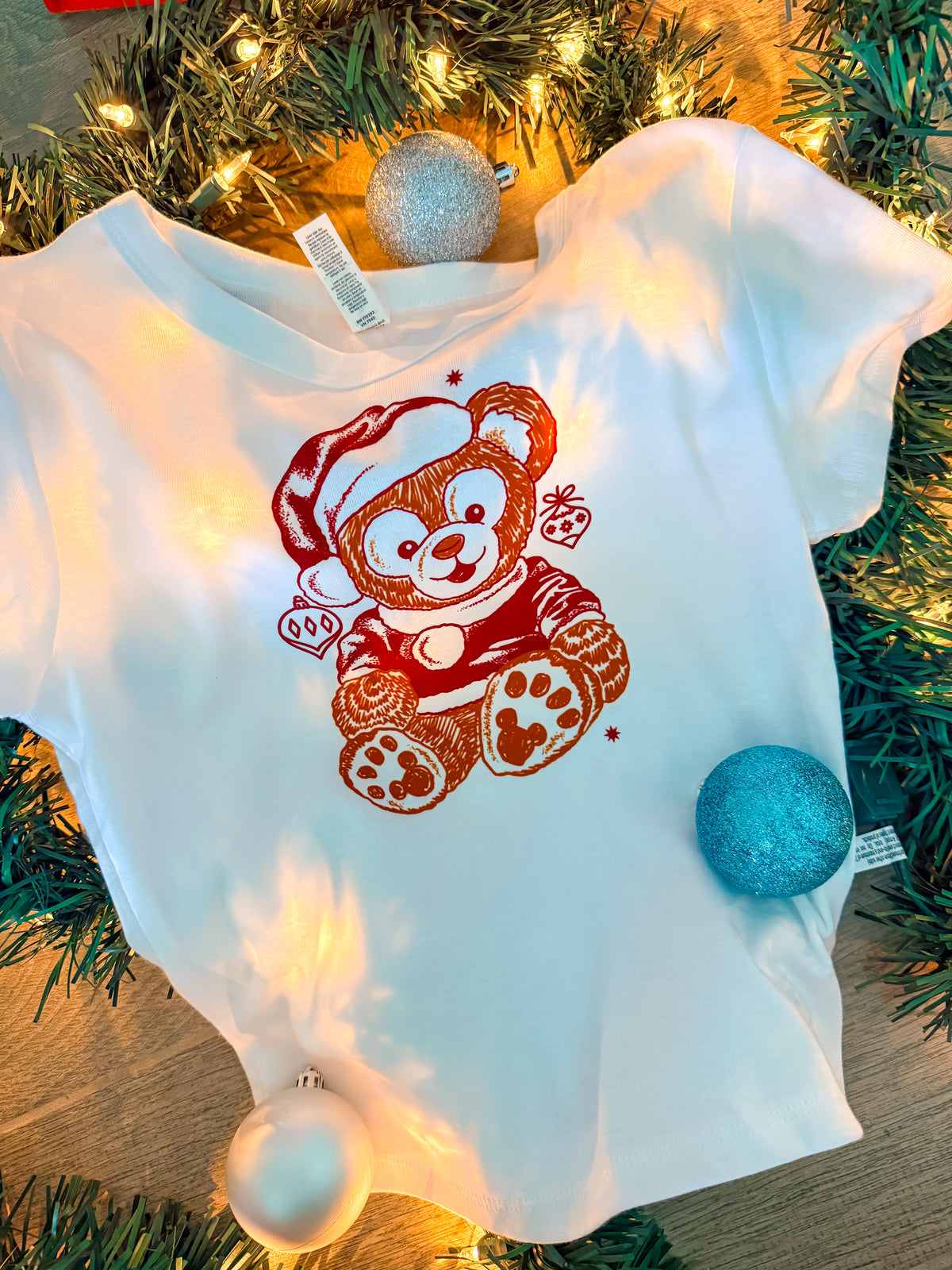 Santa Duffy Baby Tee