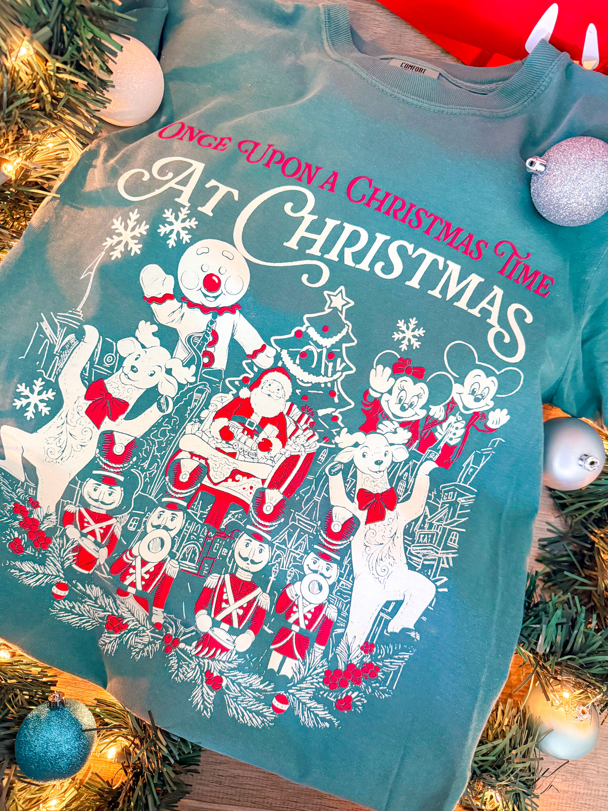 Once Upon A Christmas Time Tee