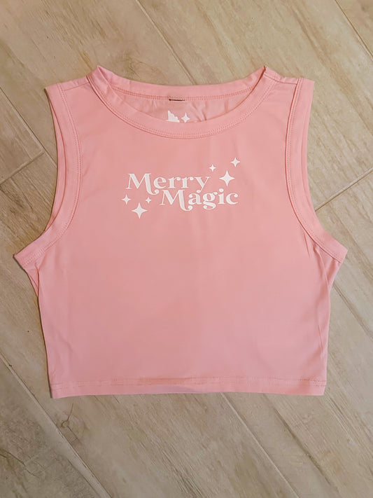 Merry Magic Crop Top