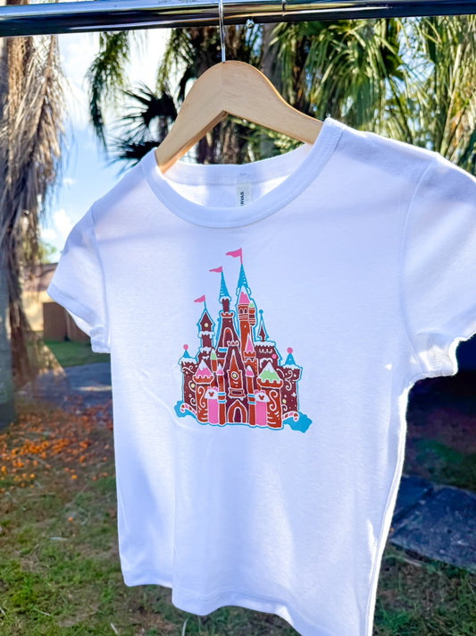 Gingerbread Castle Baby Tee